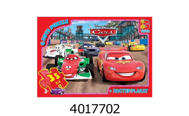 Пазли 35 ел. midi G-Toys ліцензія 