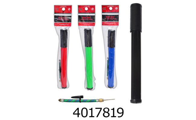 Насос ручний 4 кольори 12 дюймів (100) MS 0117