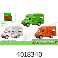 Машинка метал. Fiat Ducato Автопром (48/96) 7837 н/з