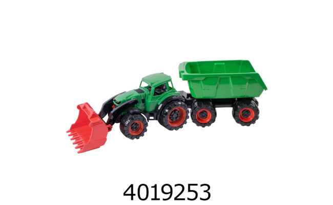 Трактор Texas навантажувач з причіпом Оріон (14) 315