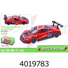 Машинка метал. Audi R8 LMS муз. світ. відк. двері  Автопром  (6/12) 68262A(B)