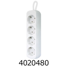Подовжувач мереж. Defender Е418 18 м 4 розетки white Art-99225 992250