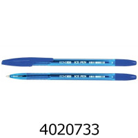Ручка кульк. Economix ICE PEN синя (50) E10186-02