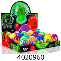 Слайм в банці Crazy Slime Fluoric Danko toys (20) SLM-FL-01-01н/з Слайм в банці Crazy Slime Fluoric Danko toys (20) SLM-FL-01-01н/з