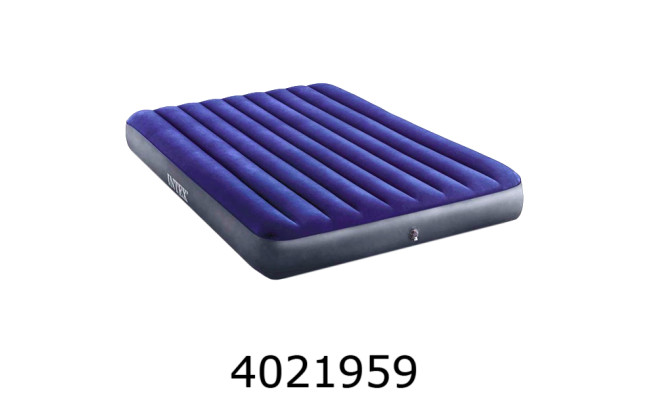 Матрац велюр. 152*203*25см синій Intex (3) 64759