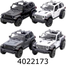 Машинка метал. Kinsmart Jeep Wrangler (24/96) 5412WH