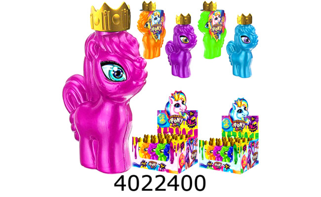 Лизун в банці Princess Pony Slime Danko toys (18) PPS-01-01U