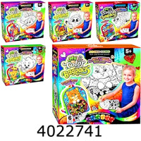 Набір для дит. творч. Розм.-антистрес сумочка My Color Pet-Bag Danko toys + (6) CPB-01-01U/03U