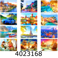 Пазли 500 ел. Puzzle асорті видів Danko toys (12) C500-MIX