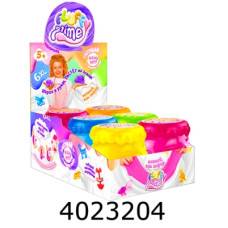 Лизун в банці Fluffy Slime 6XL Danko toys (6) FLS-04-01U