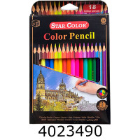 Олівці кольор. Starcolor 18шт 51012/153235 (12/180) UN006 н/з Олівці кольор. Starcolor 18шт 51012/153235 (12/180) UN006 н/з