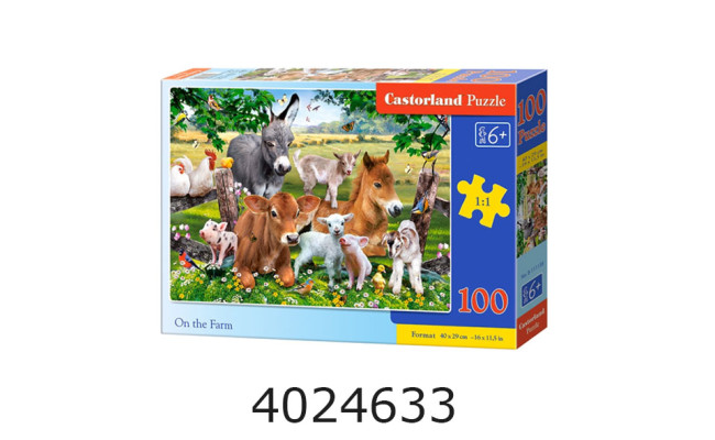 Пазли 100 ел. Castorland  