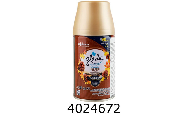 Освіж. повітря Glade Automatic запаска Ніжність кашеміру 269мл
