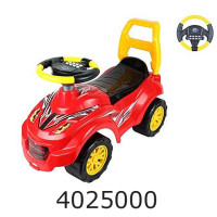 Автомобіль для прогулянок з муз. рулем ТехноК + 6665