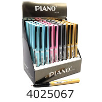 Ручка масл. Piano синя 0.7мм PS-307 (50) 744314В Ручка масл. Piano синя 0.7мм PS-307 (50) 744314В