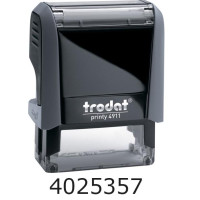 Оснастка для штампа Trodat 38*14мм синя 