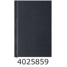 Щоденник А6 недат. Buromax STRONG 288 стр. чорний BM.2605-01