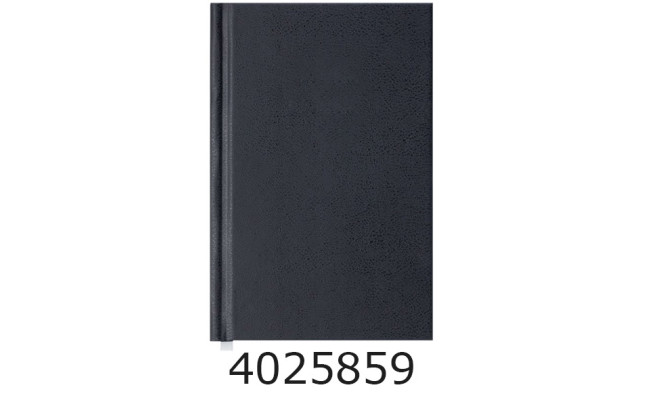 Щоденник А6 недат. Buromax STRONG 288 стр. чорний BM.2605-01