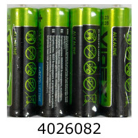 Батарейка Videx Alkaline R6/4 без блістера ціна за 4шт. (15/180) АА