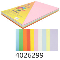 Папір кольор. А4 80г/м2 250 арк. Super Mix (R50959) R50959