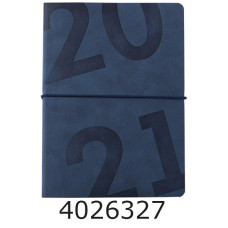 Щоденник А5 дат. 2026р. Buromax BEST 336 арк. синій BM.2126-02