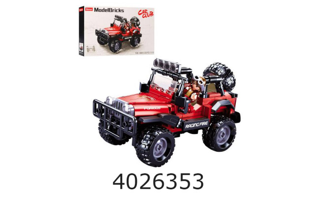 Конструктор Sluban Sport car 253дет в коробці (24) M38-B0816