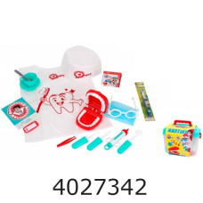 Лікарський набір в чемоданчику Стоматолог 16 предметів ТехноК (8) 7365