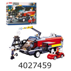 Конструктор SLUBAN Пожежна машина 381дет в коробці (16) M38-B0808