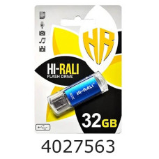 Flash USB 32Gb Rocket 2.0 Blue Hi-Rali