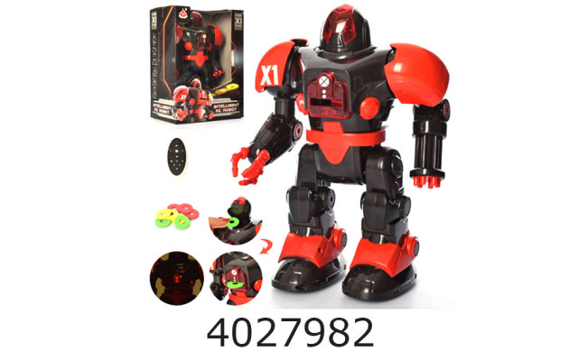 Робот р/у в коробці муз. світ. ходить танцює 35*21*14см (12) 27116