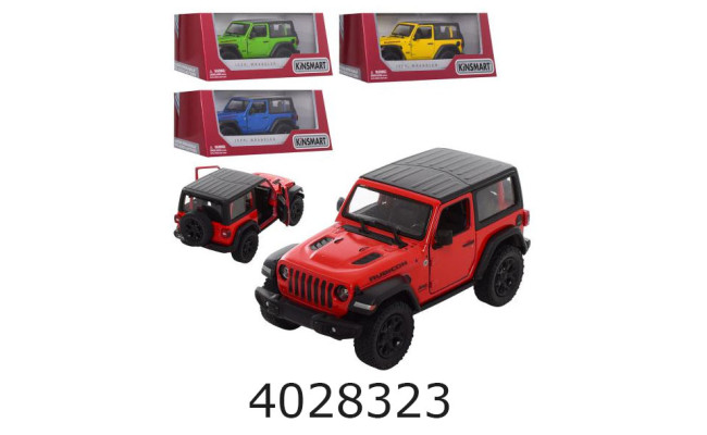 Машинка метал. Kinsmart Jeep Wrangler (24/96) 5412W