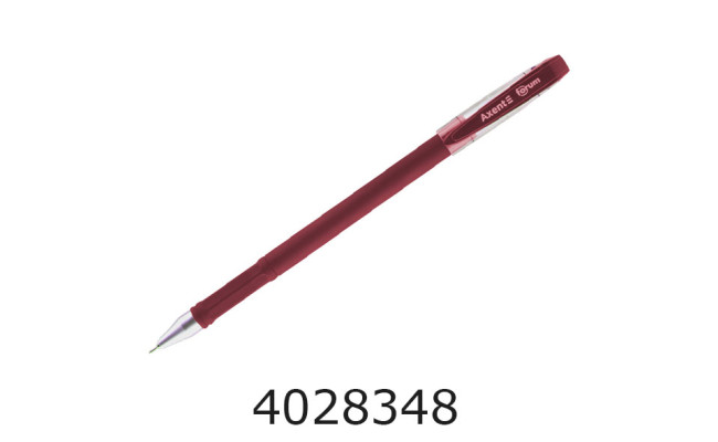 Ручка гелева Axent Forum червона (12) AG1006-06-A н/з