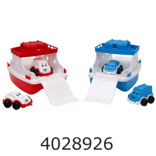 Паром з транспортом 2 кольори в коробці ТехноК (8) 6795