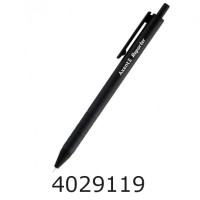 Ручка масл. авт. Axent Reporter чорна 0.7мм (12) AB1065-01-A