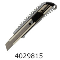 Ніж канц. 18мм Buromax  мет. вставки метал. корпус BM.4620