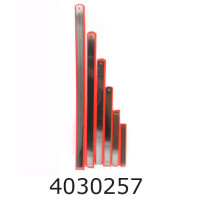 Лінійка металева 40см 0,3S (1018-40) (12/300) 735649В