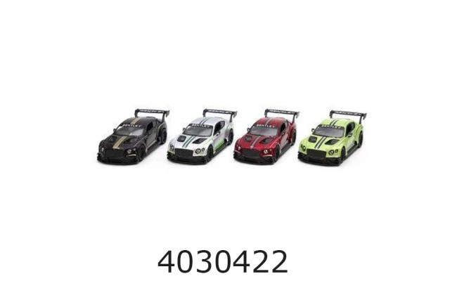 Машинка метал. Kinsmart Bentley Continental GT3 4 кольори (24/96) 5417W