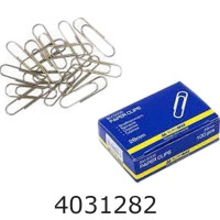 Скріпки 28мм 100шт. круглі нікельовані Buromax (10) BM.5005 Скріпки 28мм 100шт. круглі нікельовані Buromax (10) BM.5005