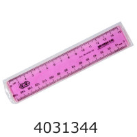 Лінійка пласт. 15см тонована, асорті (48) ZB.5600-99