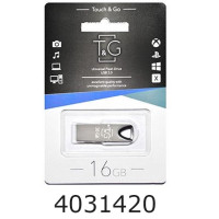 Flash USB 16Gb T&G 117 2.0 Metal black T&G