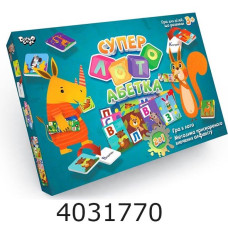 Гра наст. Суперлото Абетка укр. Danko toys (10) СЛА-01U
