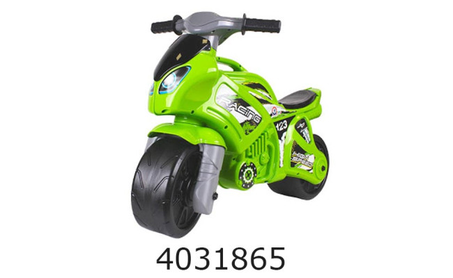Толокар Мотоцикл 2-х колісний зелений ТехноК (2) 6443