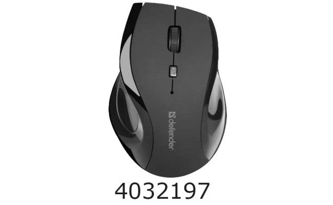 Мишка комп. Defender Accura MM-295 black бездротова 52295