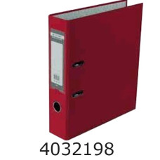 Папка реєстр. А4 7 см одностор. бордова Buromax JOBMAX BM.3011-13c