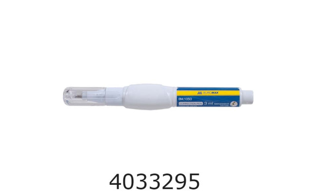 Коректор-ручка Buromax 3мл мет.кінчик (24) BM.1050
