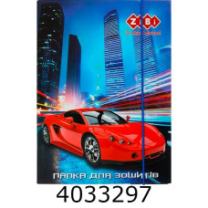 Папка для зошитів картон. на гумках В5+ DRIVE (175х240х25мм) KIDS Line ZB.14962