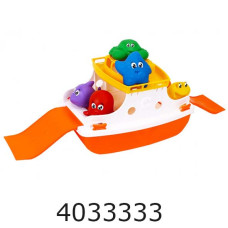 Паром з тваринками бризкалками 6шт ТехноК (6) 7938