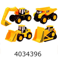 Машинка Автопром Будтехніка муз.світ 4 види 20*11*14см (36/72) 7956ABCD