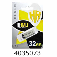 Flash USB 32Gb Fit silver USB 2.0 Hi-Rali