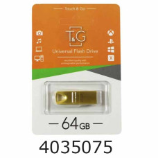 Flash USB 64Gb Shuttle 2.0 metal Gold Hi-Rali